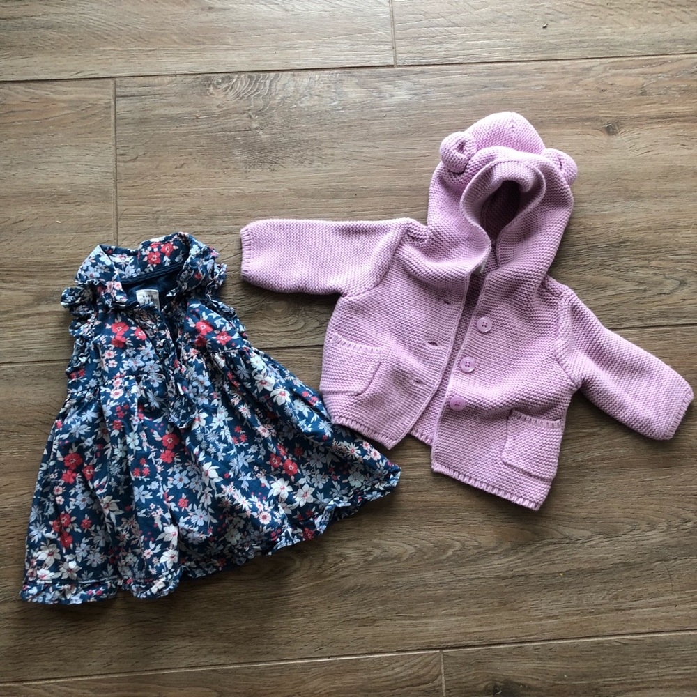 Baby Gap Dress and Sweater Set